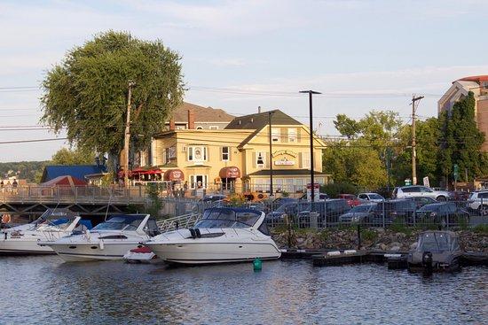 Terrasse de l'Auberge Orford