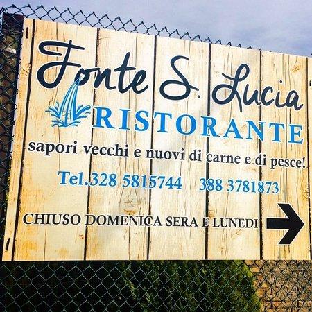 Ristorante Fonte Santa Lucia