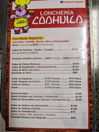 Loncheria Coahuila