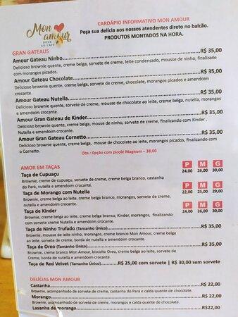 Mon amour - doceria e cafeteria