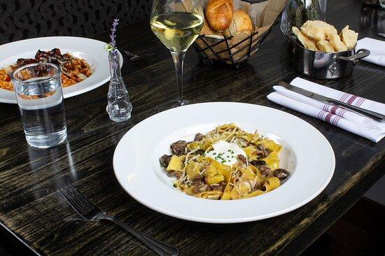 Joy's Table Pasta and Steak