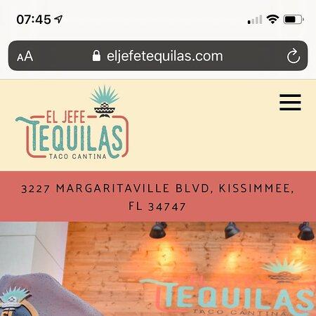 El Jefe Tequilas Taco Cantina