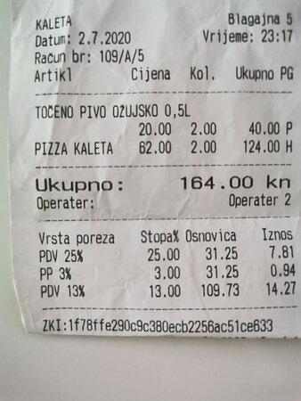 Koktel Bar Pizzeria Kaleta