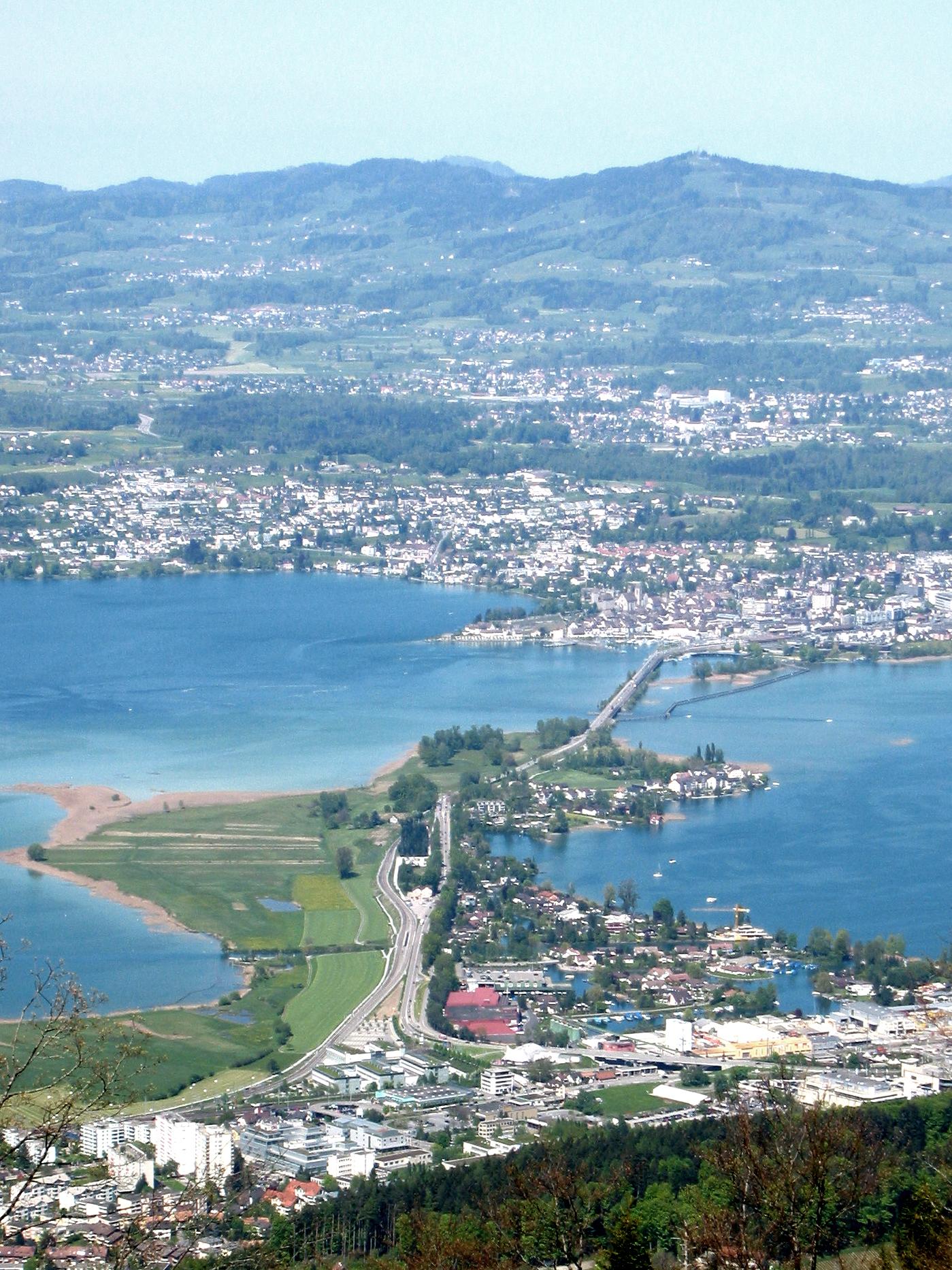 Seedamm von Rapperswil