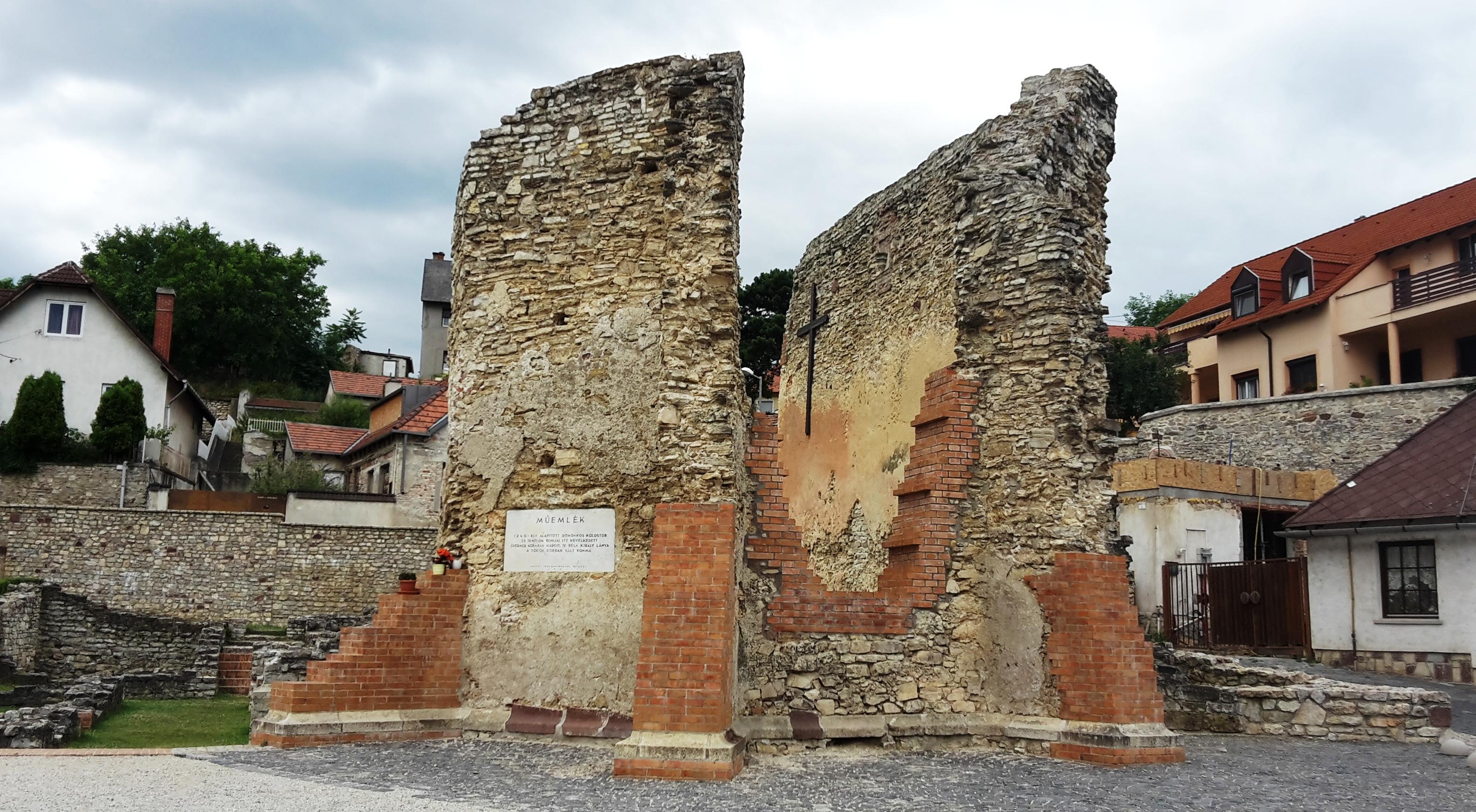 Margaret ruins in Veszprem