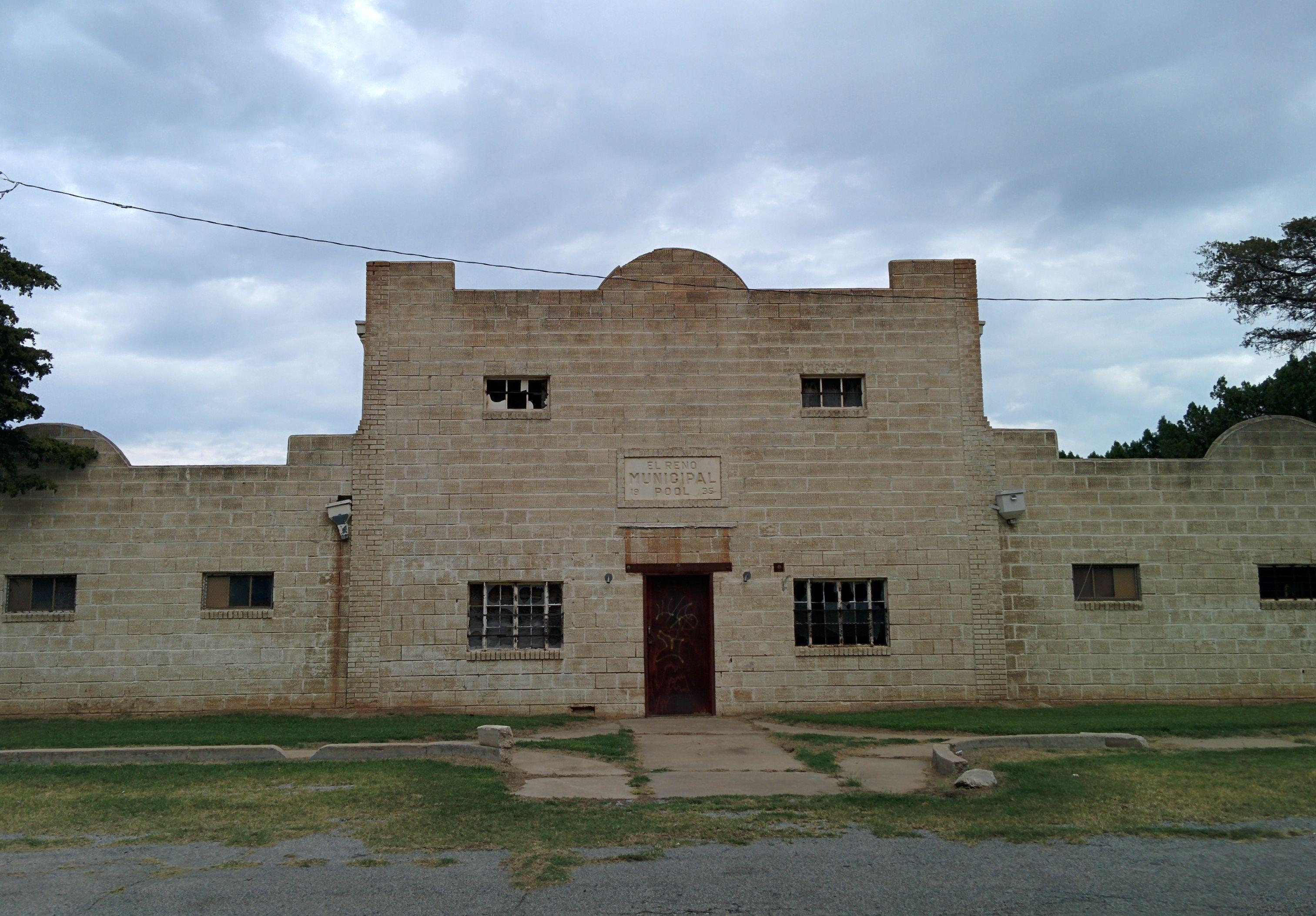 El Reno Municipal Swimming Pool Bath House