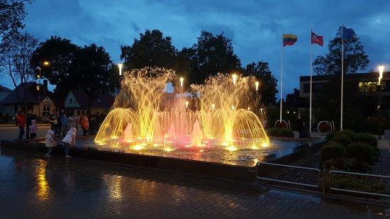 Musical fountain