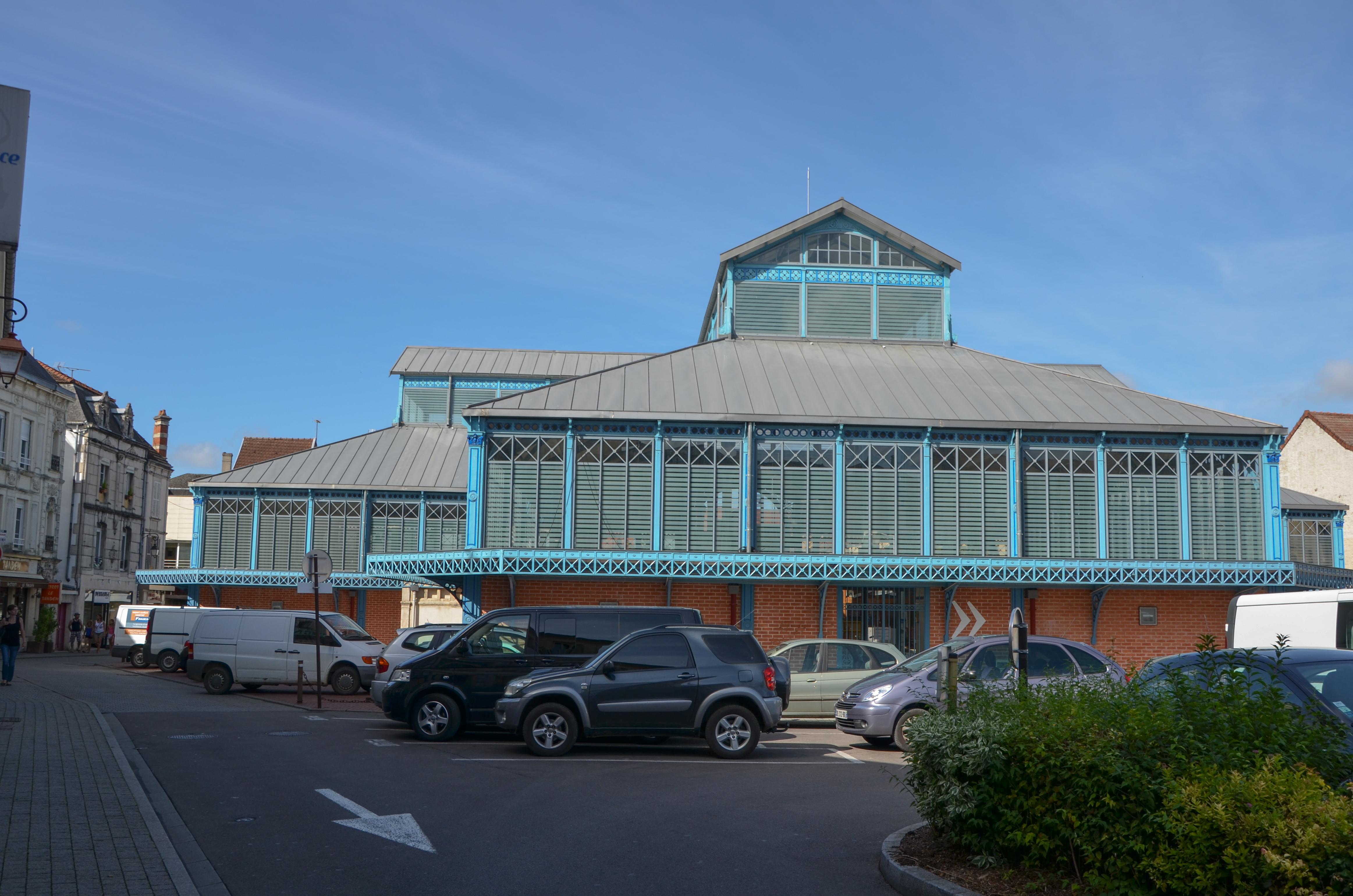marché couvert de Chaumont