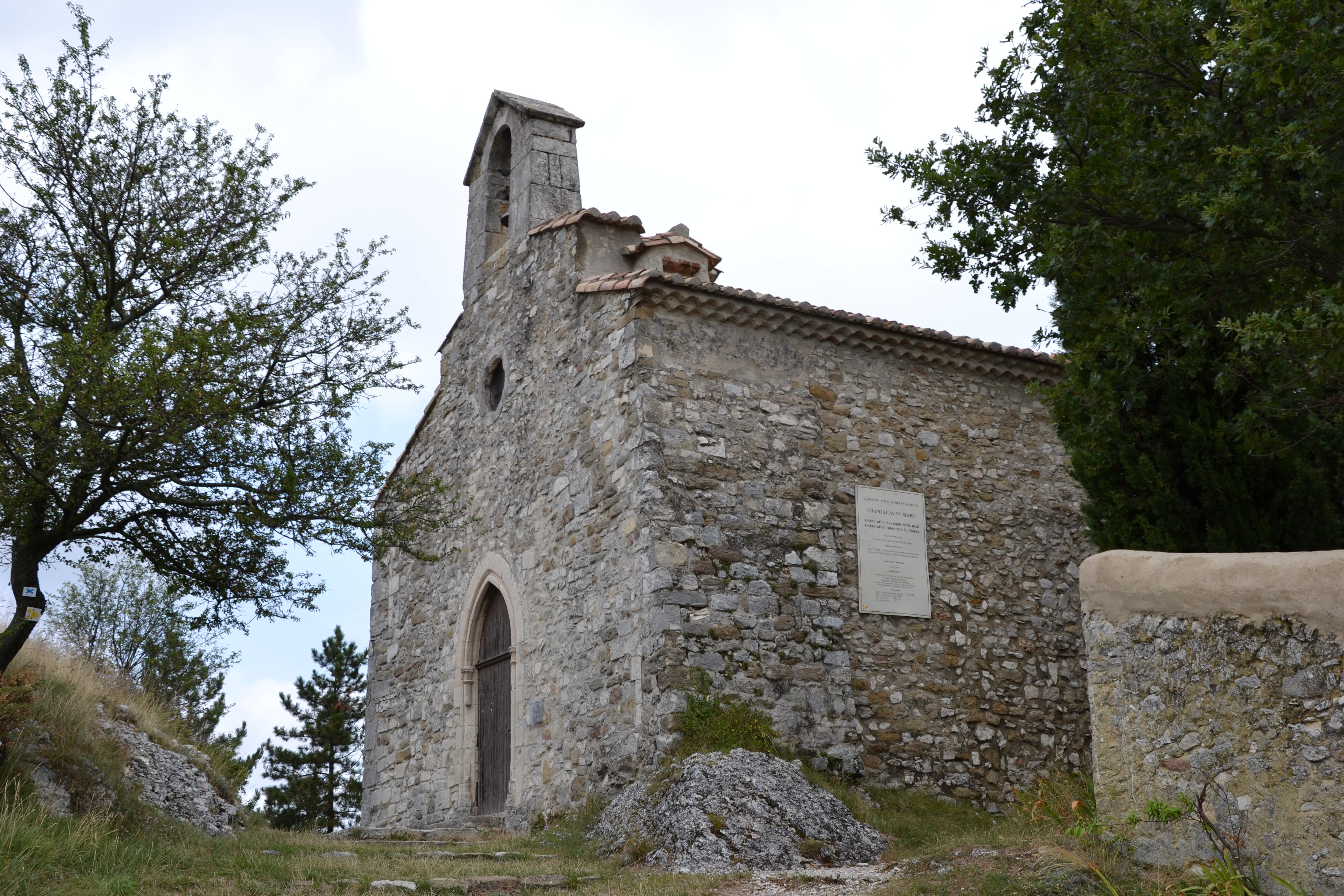 chapelle Saint Blaise de Rochefort-en-Valdaine
