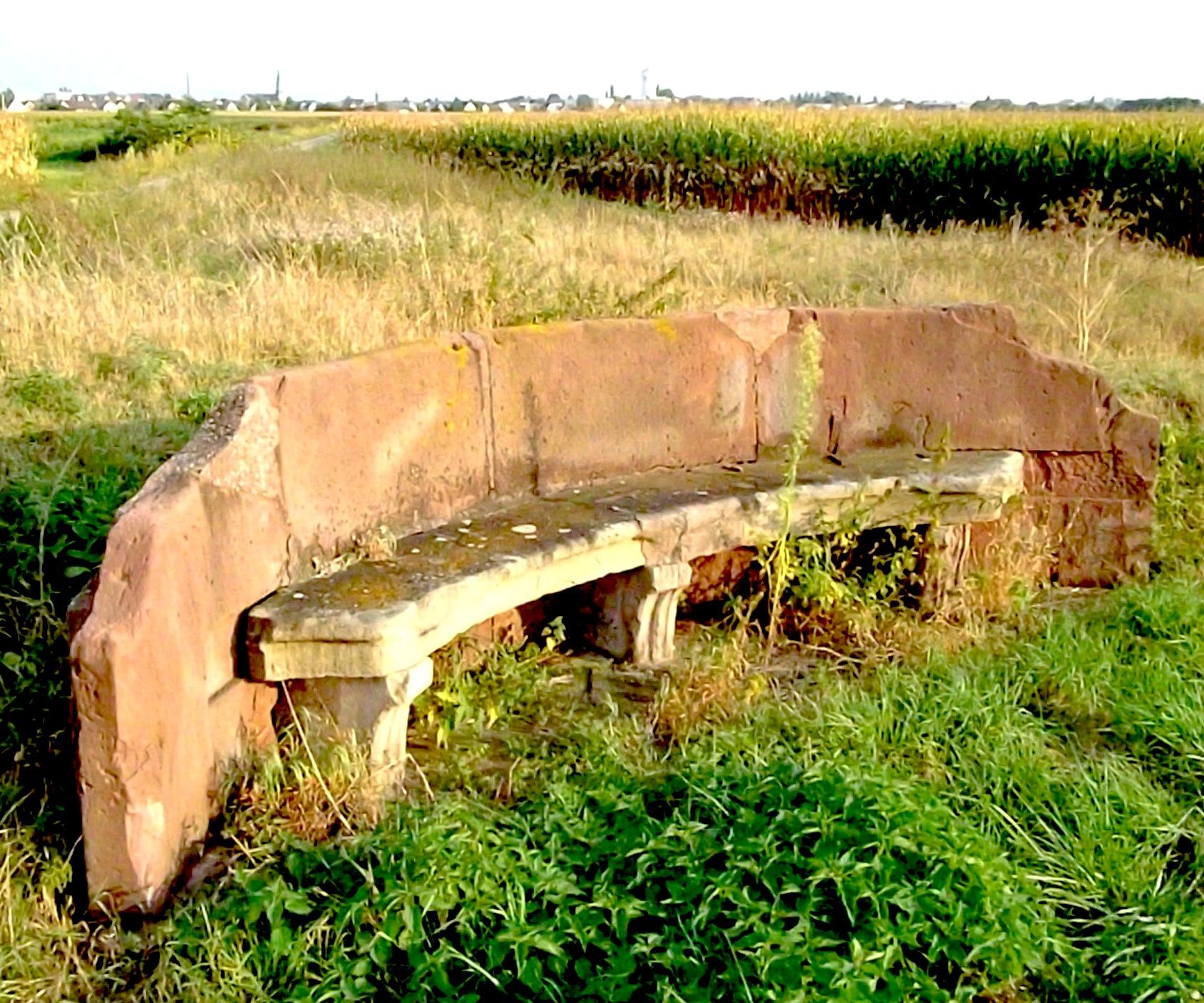 Banc-reposoir dit Banc du Roi de Rome