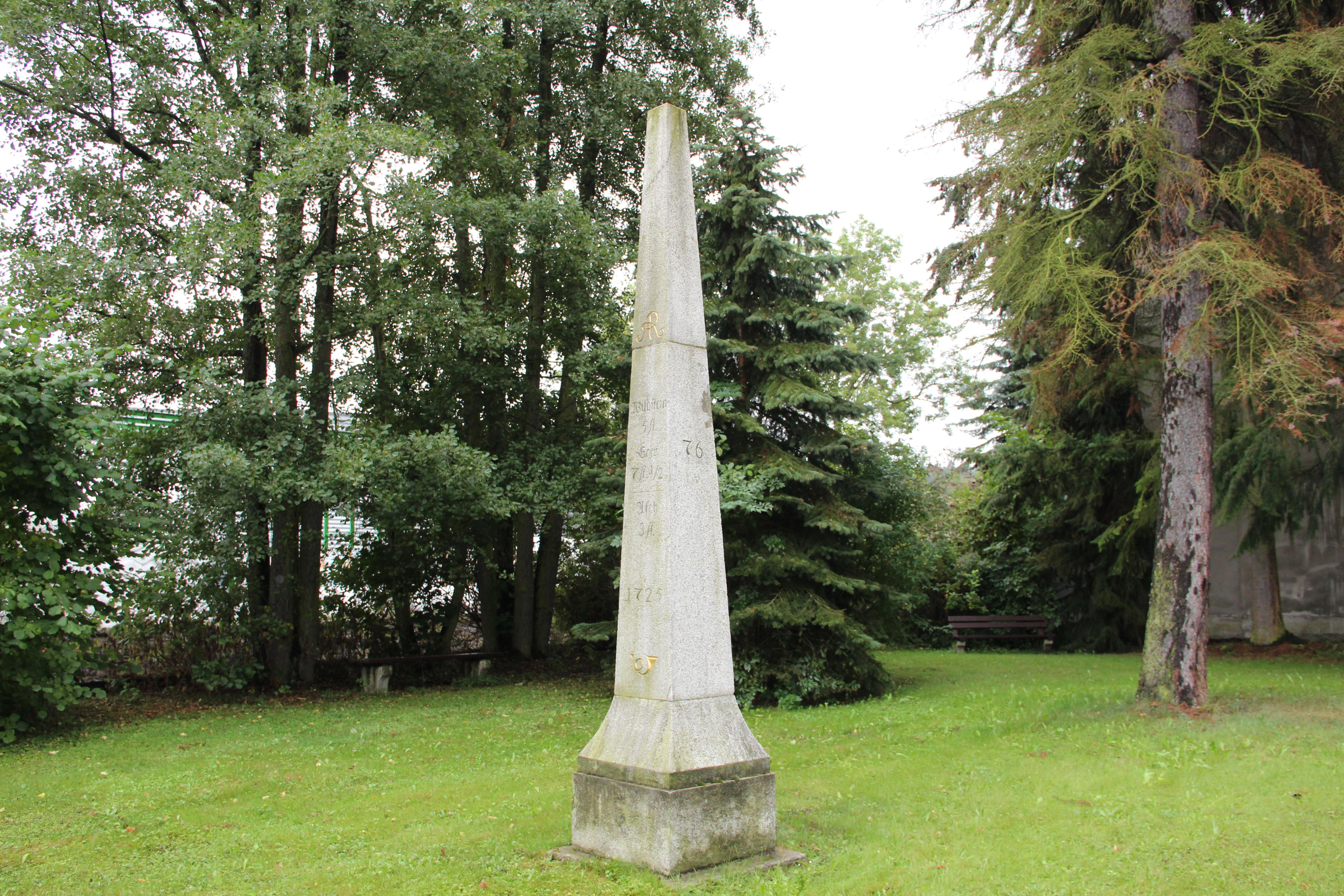 Kursächsische Postmeilensäule Bad Elster