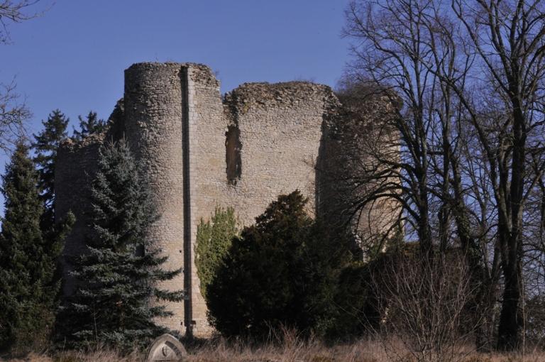 Restes du donjon de Jouy