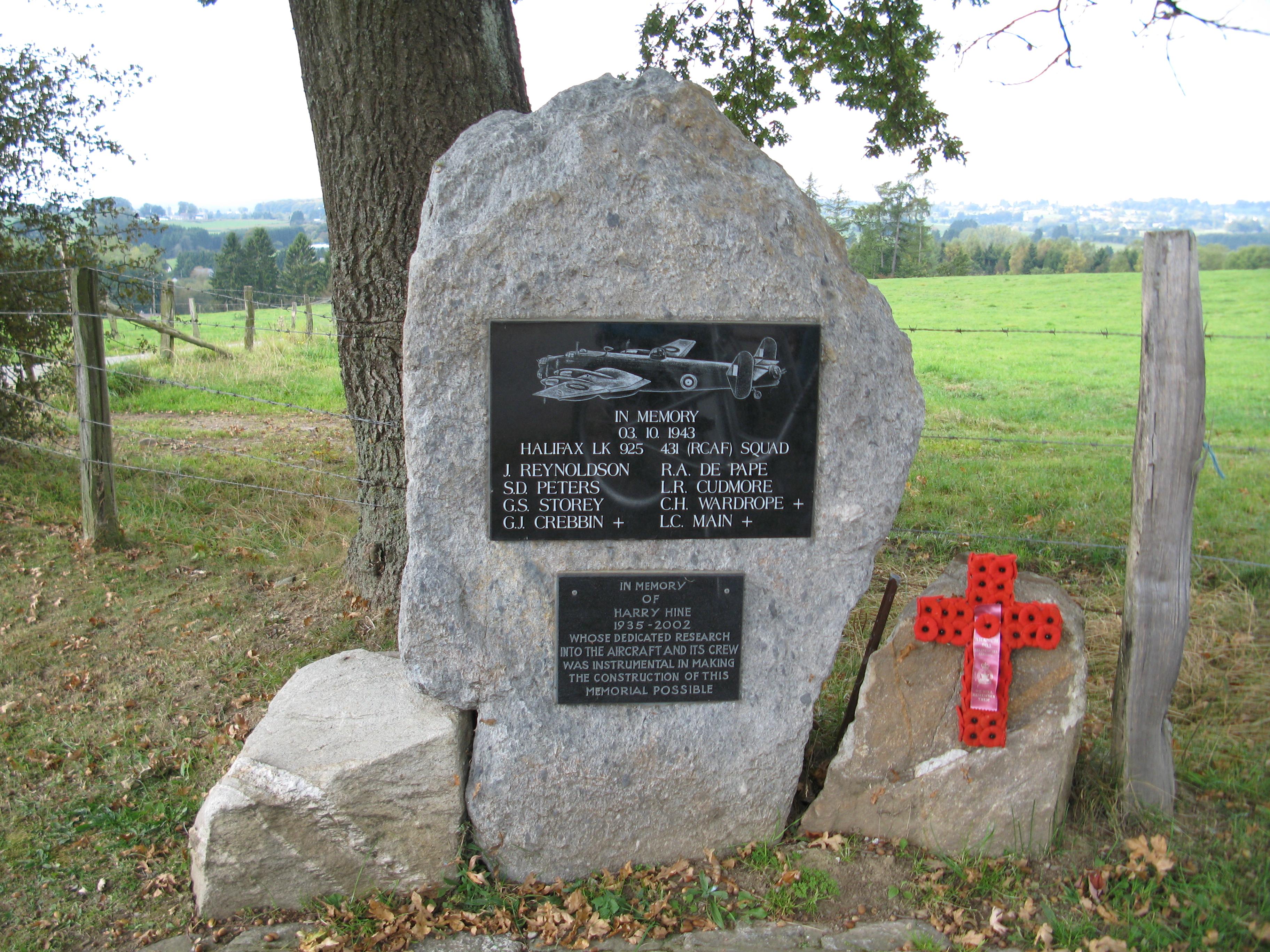 Halifax-Monument zu Neundorf