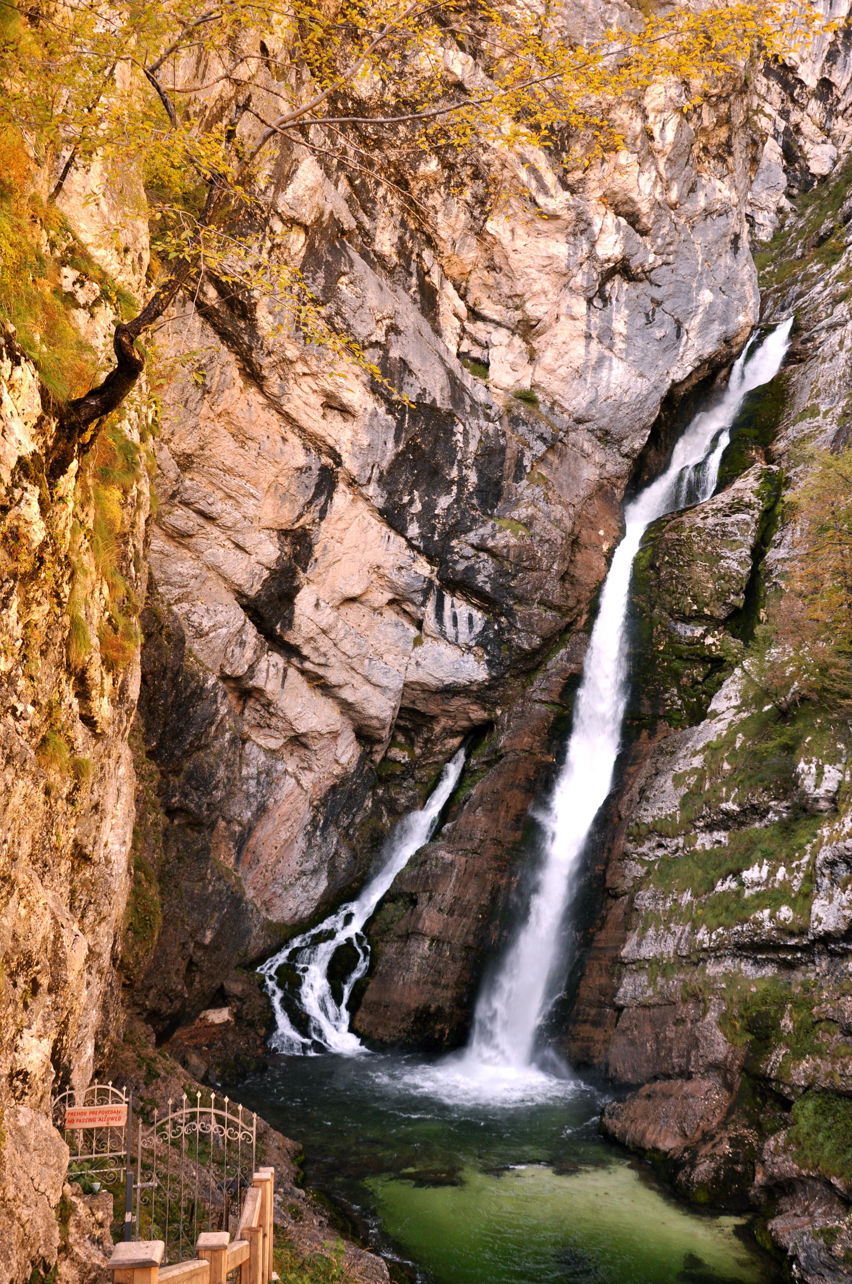 Savica-Wasserfall