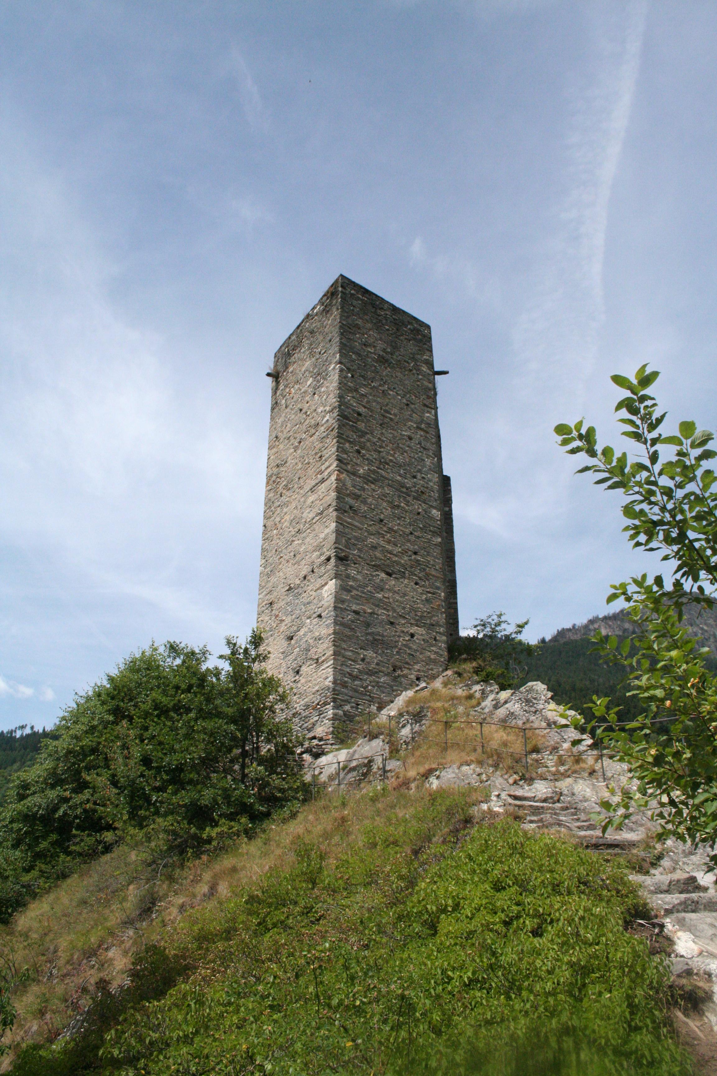 Turm von Sta. Maria in Calanca