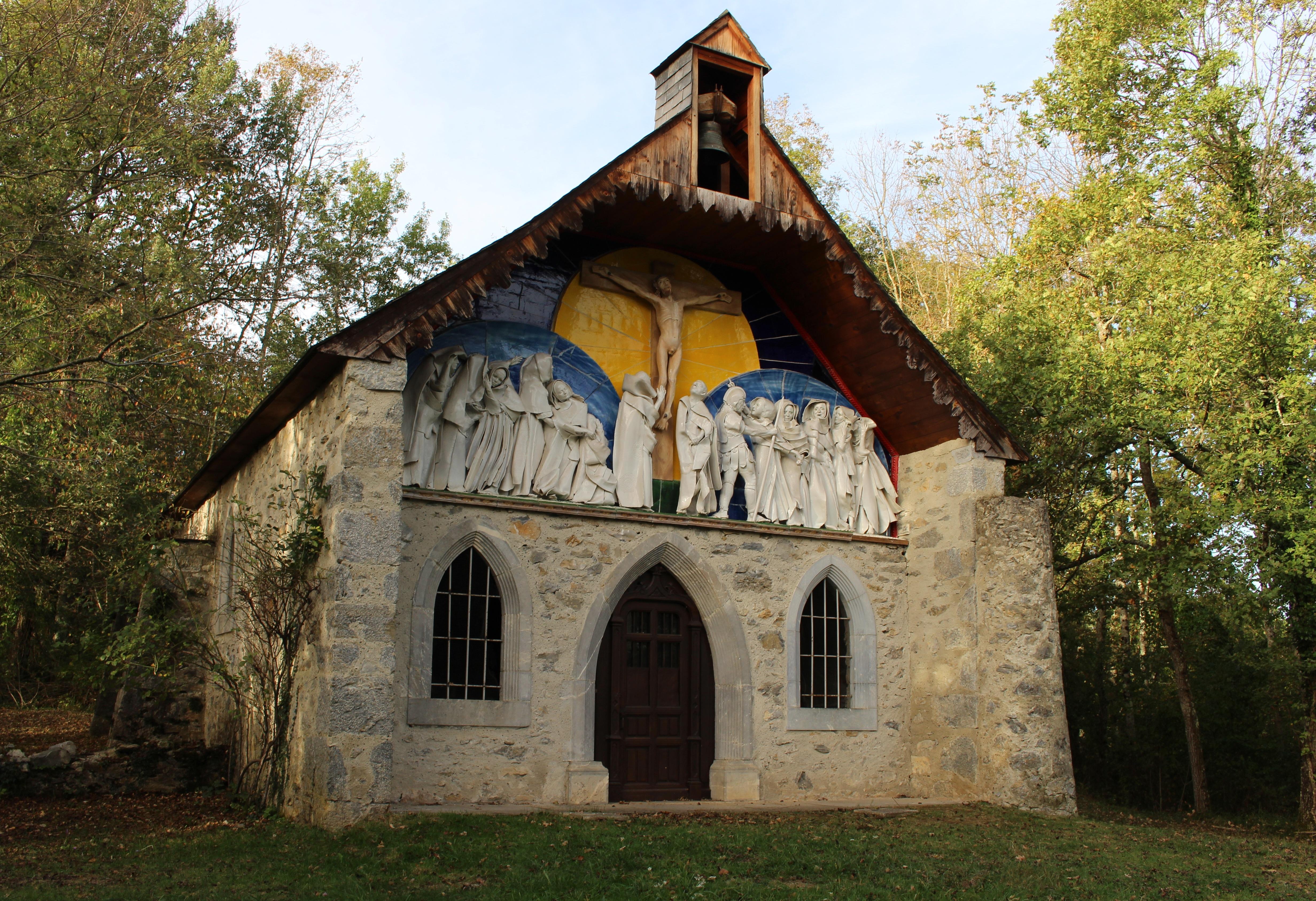 chapelle haute du chemin de croix de Mont-Arès