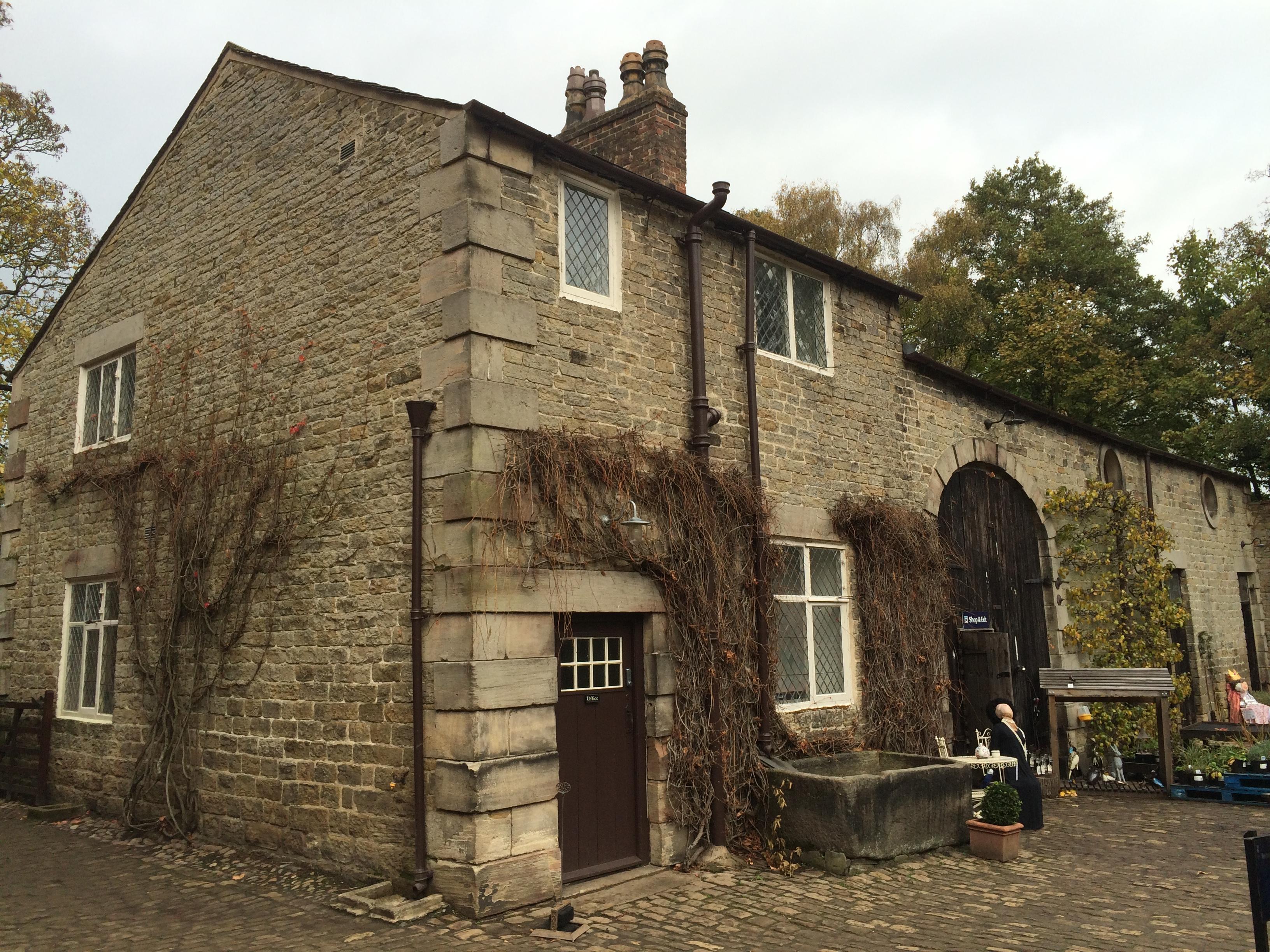Cottage, coach house and stables