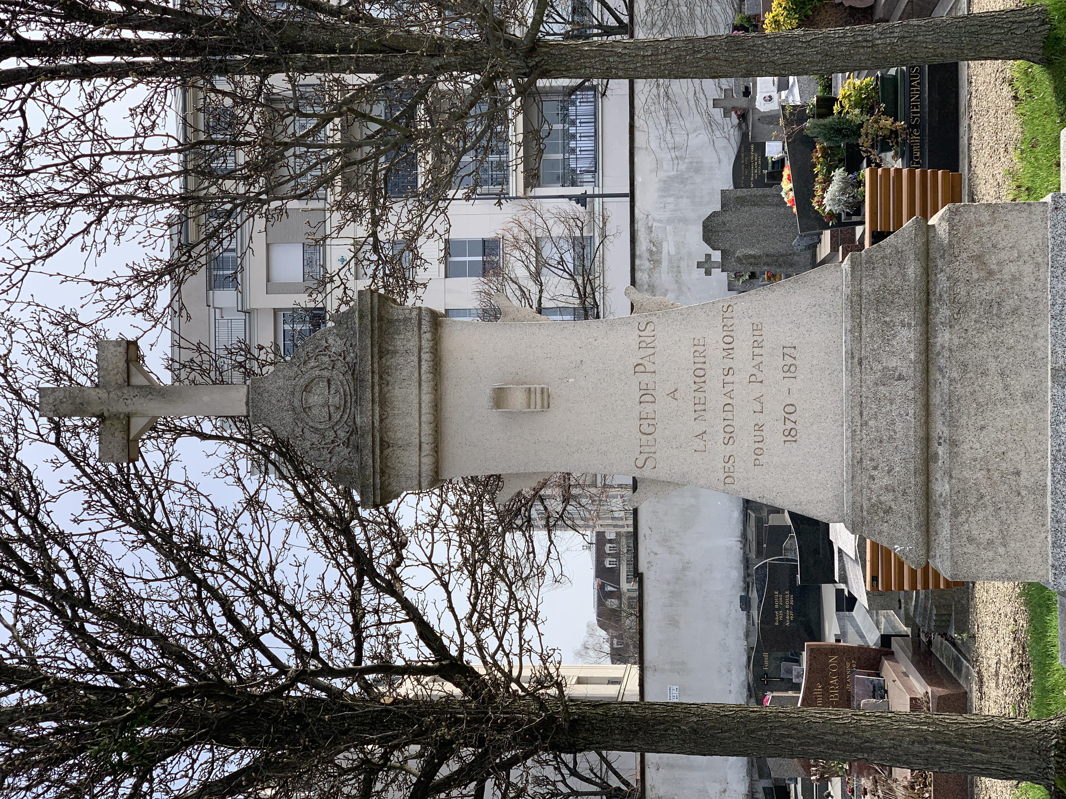 Franco-Prussian War memorial of Maisons-Alfort