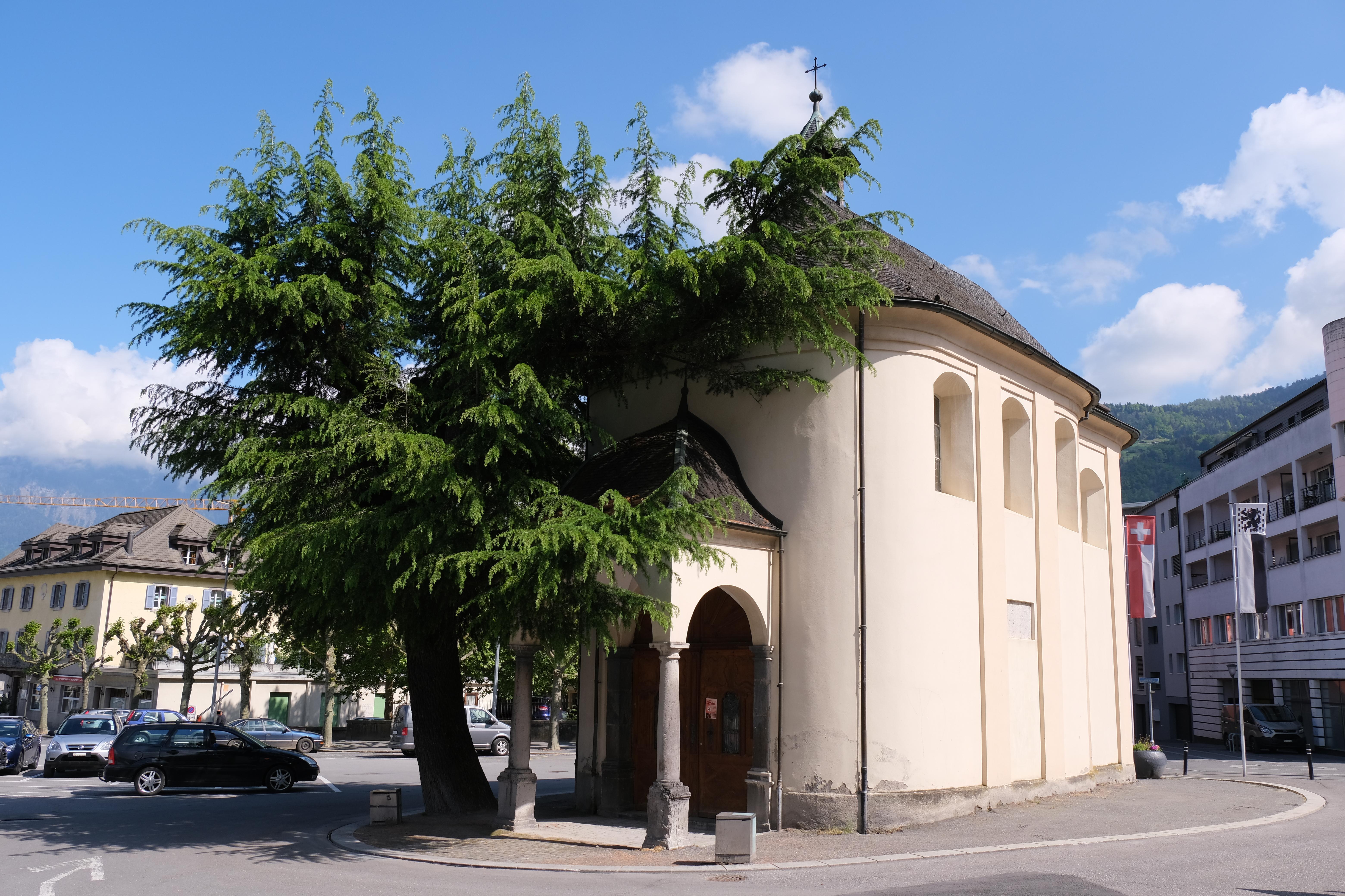 Kapelle Notre-Dame von der Brücke