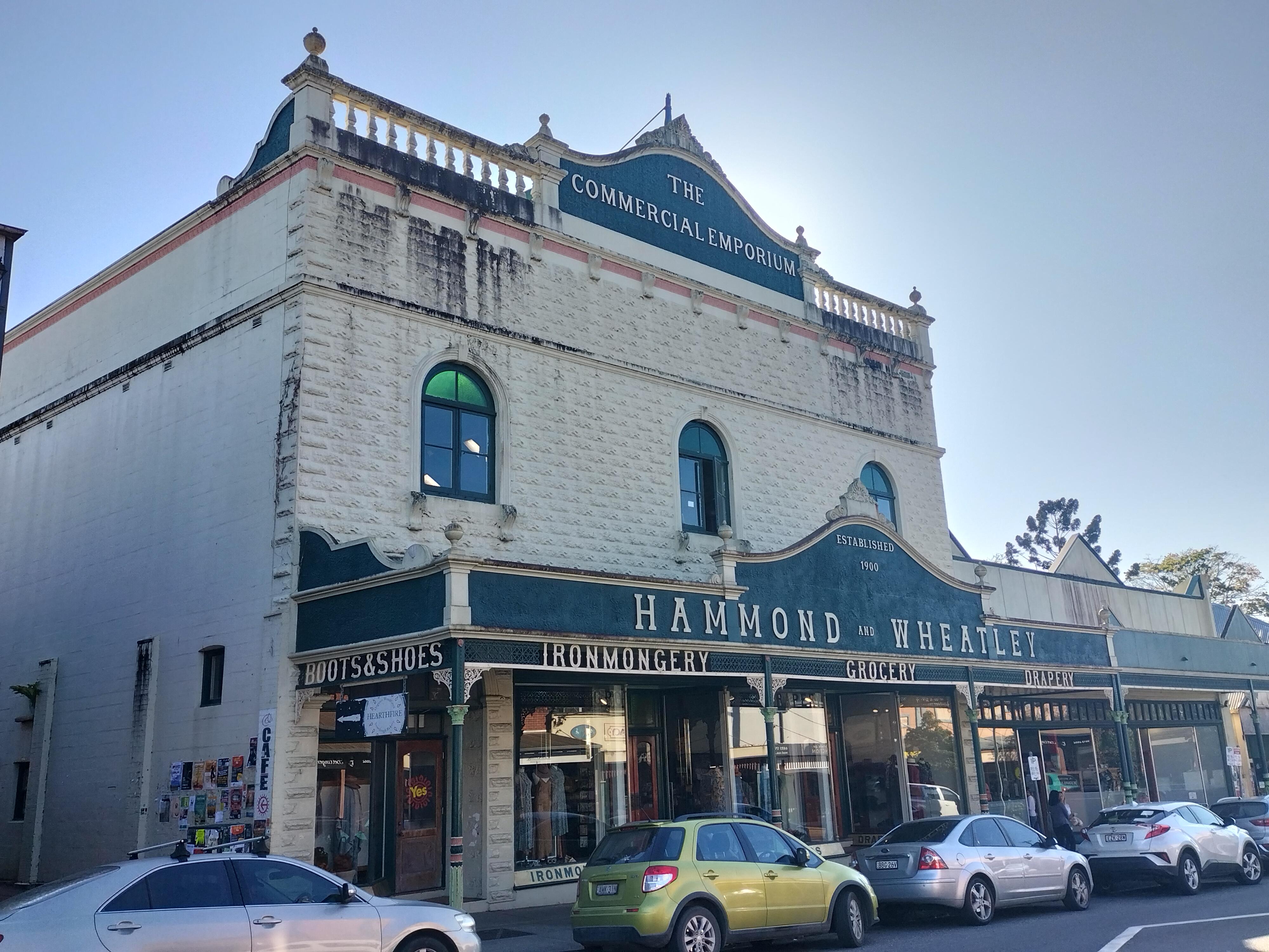 Hammond and Wheatley Commercial Emporium