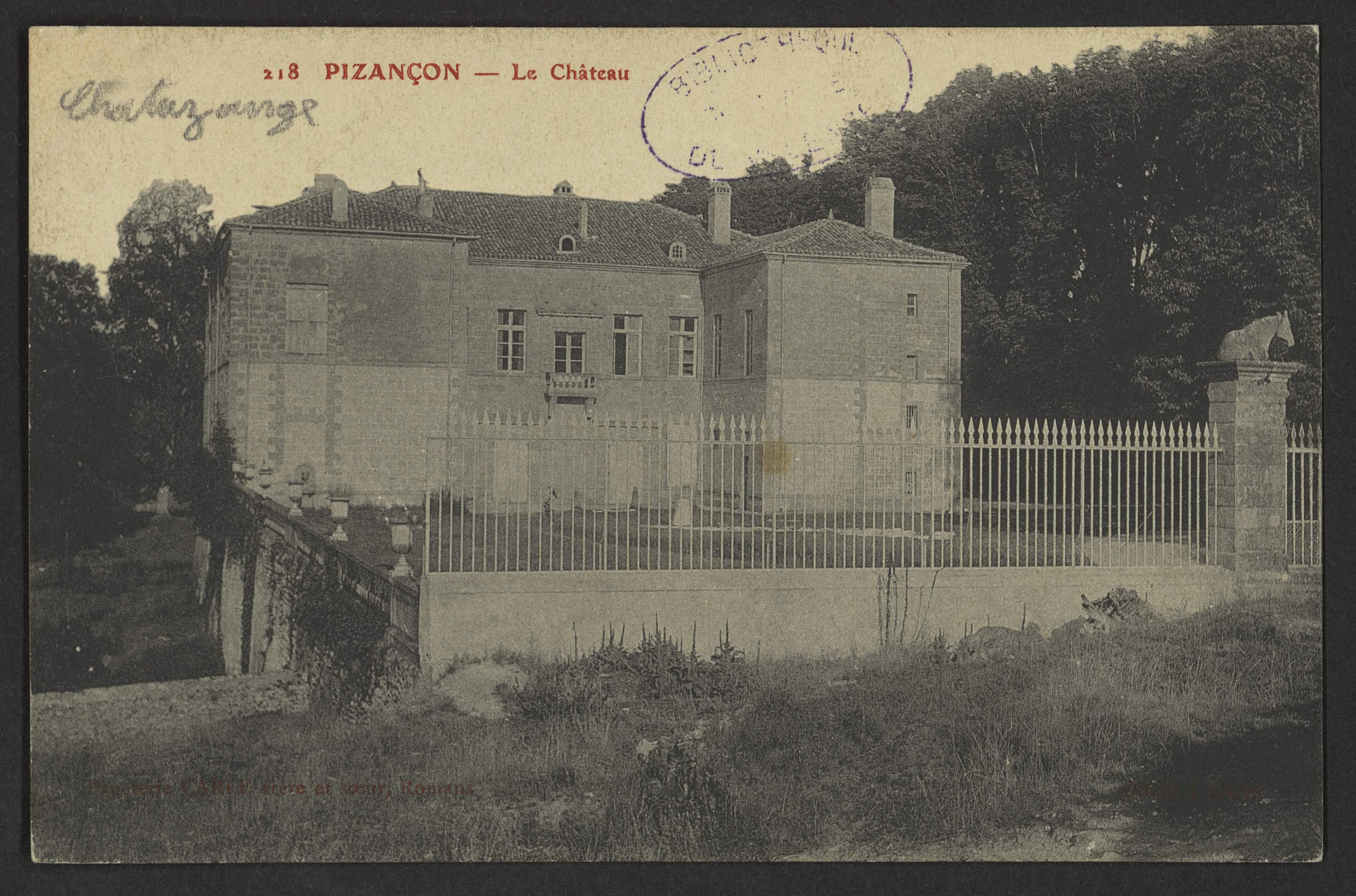 Chateau de Pizancon