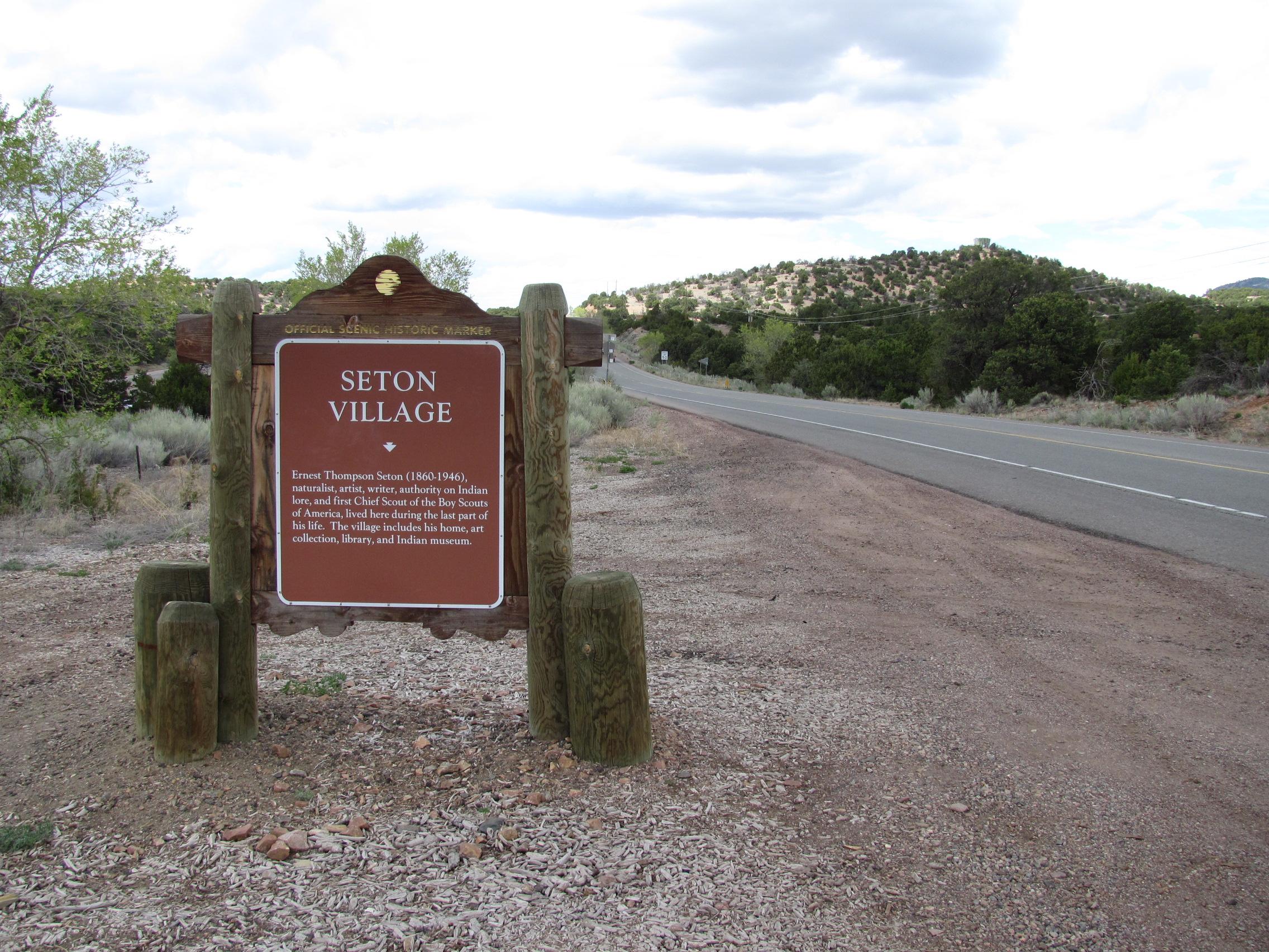 Seton Village Historical Marker