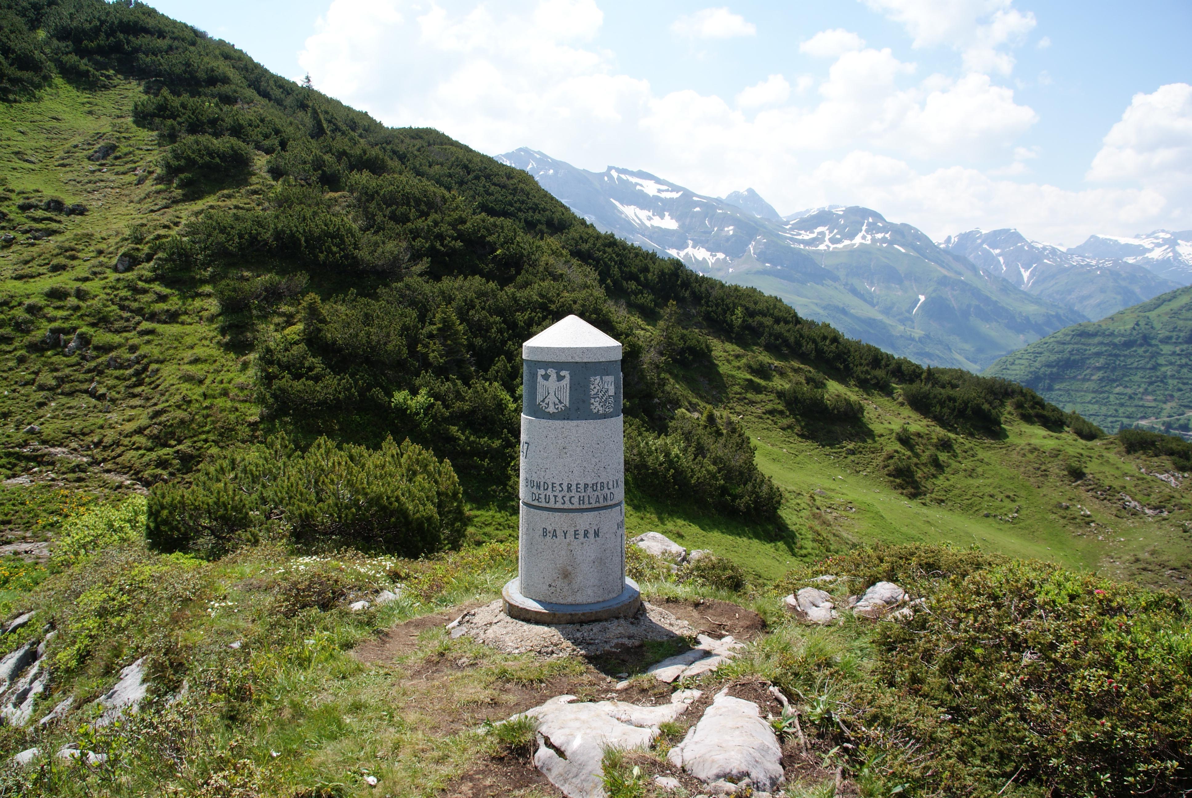 Grenzstein Dreilandereck