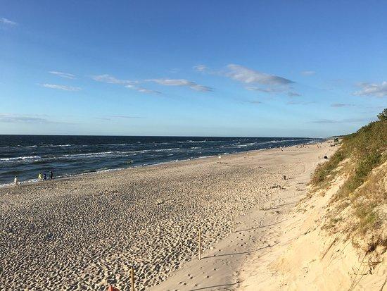 Plaża w Międzywodziu