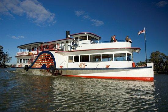 Paddleboats on the Murray