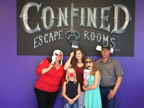Confined Escape Rooms