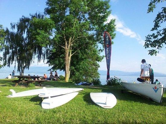 Paddle-Center Plage de Rolle
