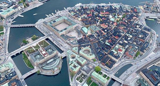 Fly Over Stockholm