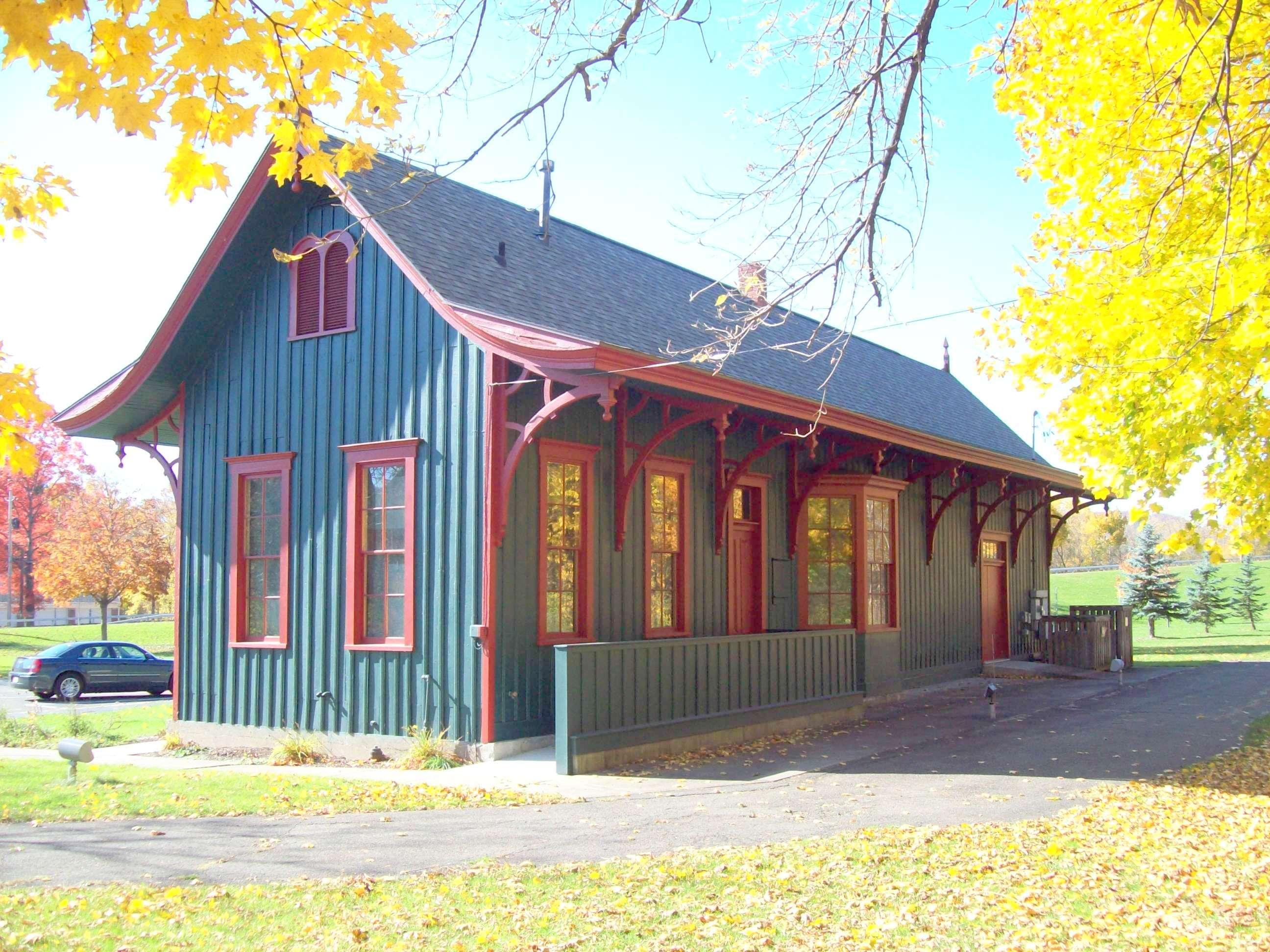 Painted Post-Erwin Museum at the Depot