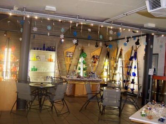 Schauglasblaserei im Pulverturm