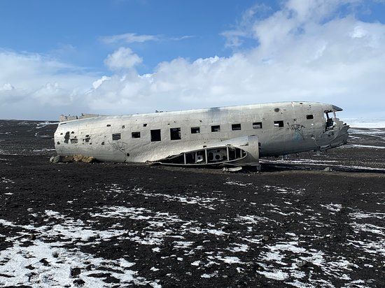 Crashed DC 3 Plane