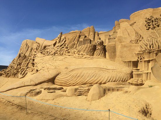 Sandskulpturfestival i Soendervig