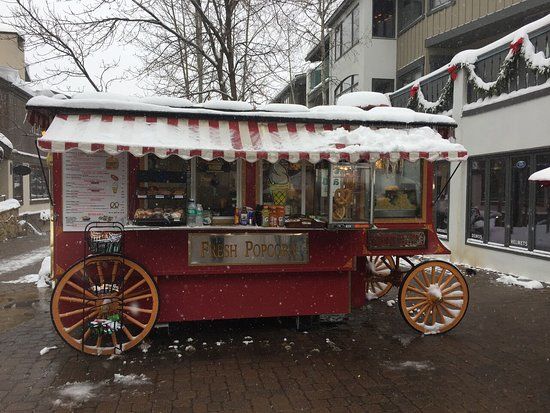Vail Village Popcorn Wagon