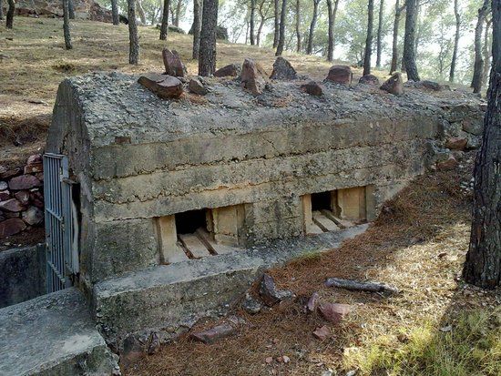 Refugios y trincheras de la Guerra Civil