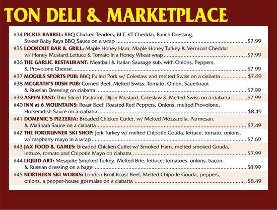 Killington Deli and Marketplace
