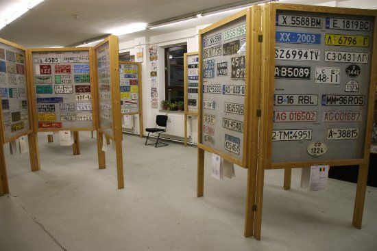 Museum für Nummernschilder