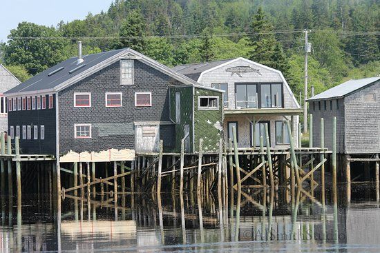 Seal Cove Herring Smoke Sheds