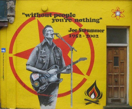 Joe Strummer Mural London