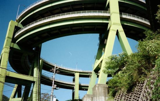 Kawazu Nanadaru loop bridge