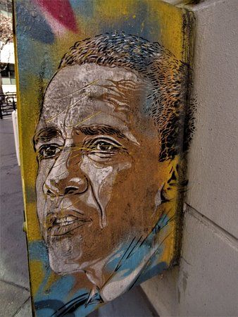 Fresque Barack Obama