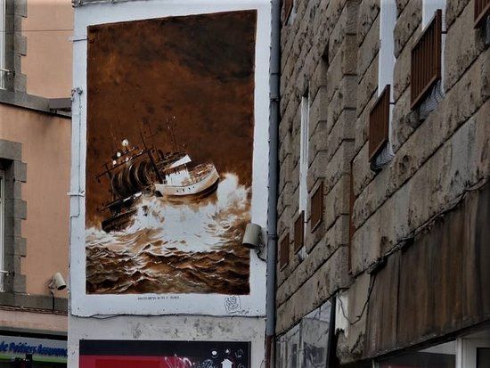 Fresque "Chalutier breton"