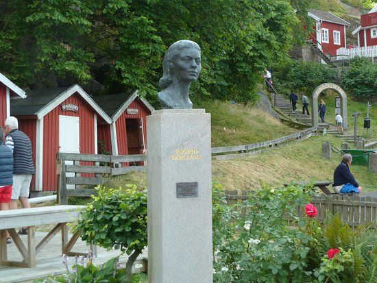 Statyn "Ingrid Bergman"