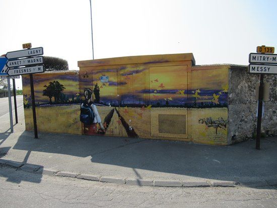 Fresque Coucher de Soleil