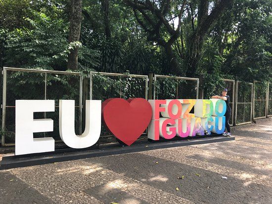 Eu amo Foz do Iguacu