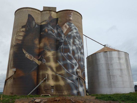 Nullawil Silo Art