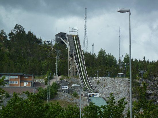Varvsbergets Hoppbackar Utsikt